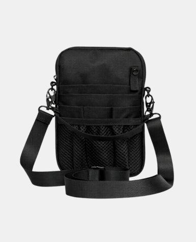 Classic Fit – Black | 4-Way Nurse Fanny Pack