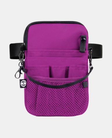 Classic Fit – Purple | 4-Way Nurse Fanny Pack
