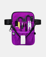 Classic Fit – Purple | 4-Way Nurse Fanny Pack