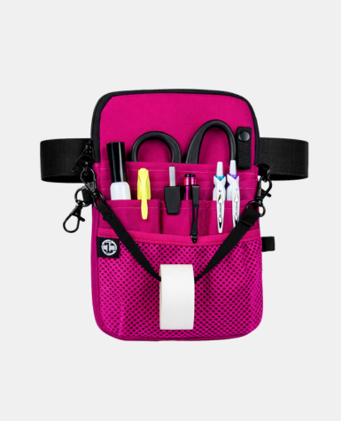 Classic Fit – Pink | 4-Way Nurse Fanny Pack