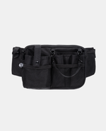 Wide Fit – Black | Dual Zipper Nurse Fanny Pack