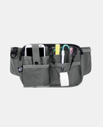 Wide Fit – Gray | Dual Zipper Nurse Fanny Pack