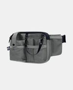 Wide Fit – Gray | Dual Zipper Nurse Fanny Pack