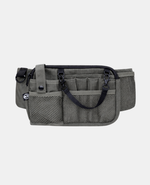 Wide Fit – Gray | Dual Zipper Nurse Fanny Pack