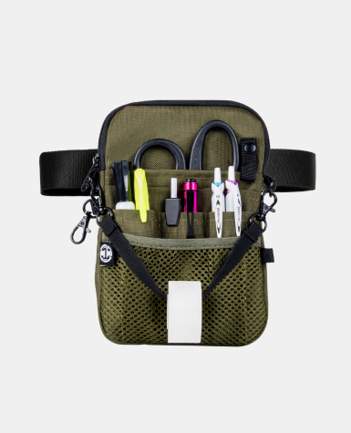 Classic Fit – Olive | 4-Way Nurse Fanny Pack