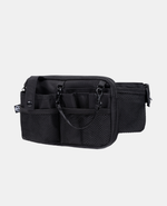 Wide Fit – Black | Dual Zipper Nurse Fanny Pack