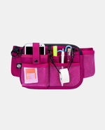 Wide Fit – Pink | Dual Zipper Nurse Fanny Pack