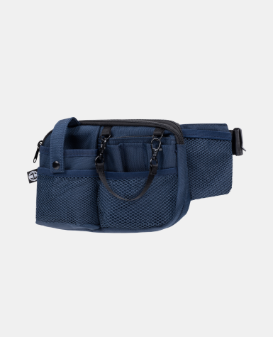 Wide Fit – Navy | Dual Zipper Nurse Fanny Pack