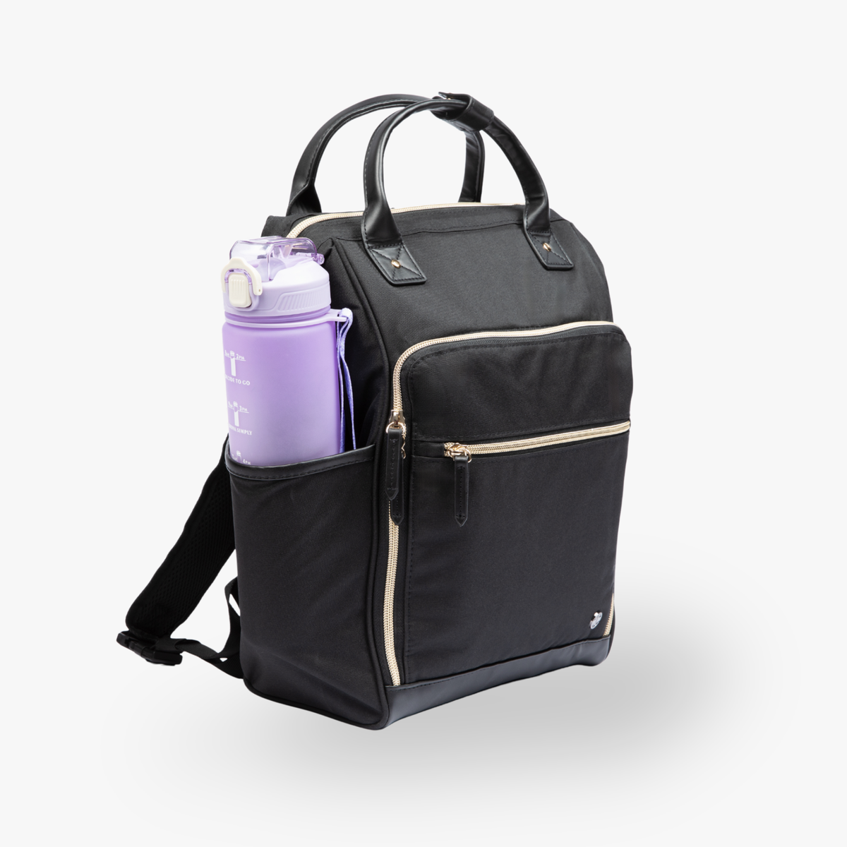 Lunch Backpack (Black x Gold)