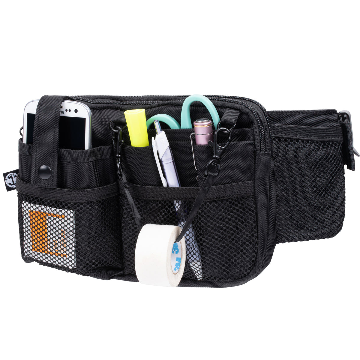 Nurse Fanny Pack with Multi-Compartment and Tape Holder