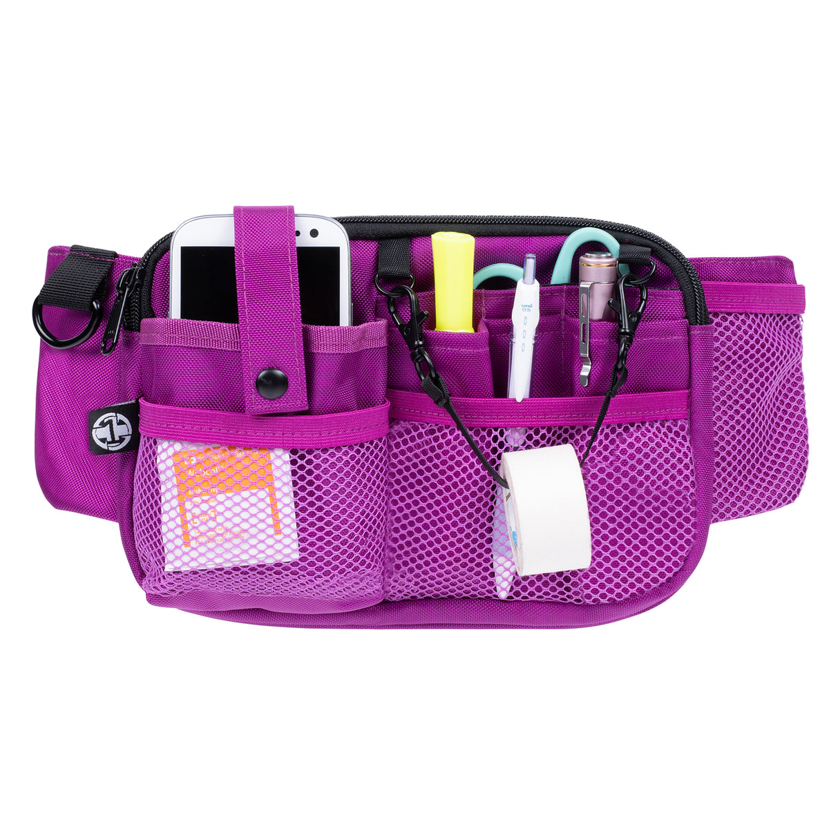 Nurse Fanny Pack with Multi-Compartment and Tape Holder