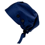 Ponytail Scrub Cap - Euro Navy Blue - First Lifesaver